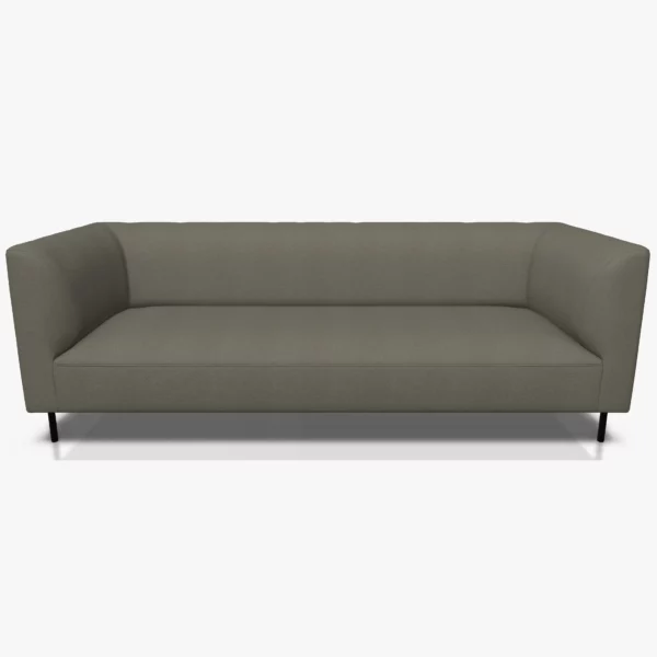 freistil 160 Sofa in der Breite ca. 222 cm im Stoff-Bezug 3044 betongrau