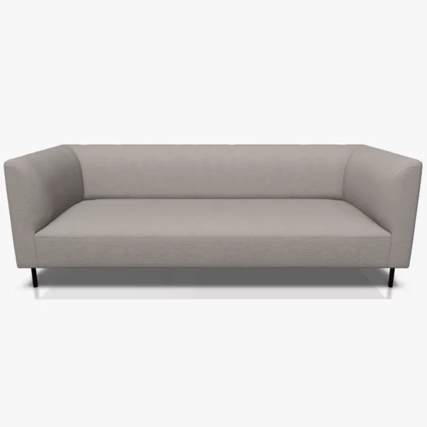 freistil 160 Sofa in der Breite ca. 222 cm im Stoff-Bezug 4020 silbergrau