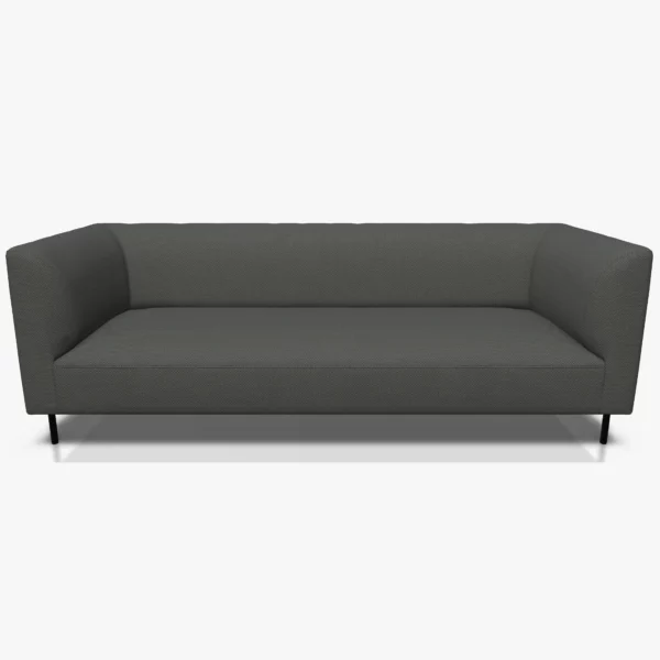 freistil 160 Sofa in der Breite ca. 222 cm im Stoff-Bezug 4021 schiefergrau