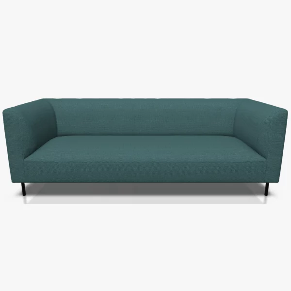 freistil 160 Sofa in der Breite ca. 222 cm im Stoff-Bezug 4025 azurblau