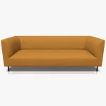 freistil 160 Sofa in der Breite ca. 222 cm im Stoff-Bezug 4027 goldgelb