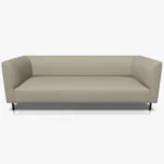 freistil 160 Sofa in der Breite ca. 222 cm im Stoff-Bezug 4072 seidengrau