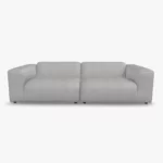 freistil 187 Sofa in der Breite ca. 260 cm im Stoff-Bezug 1050 signalgrau