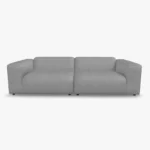 freistil 187 Sofa in der Breite ca. 260 cm im Stoff-Bezug 1051 eisengrau