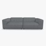 freistil 187 Sofa in der Breite ca. 260 cm im Stoff-Bezug 1052 graphitgrau