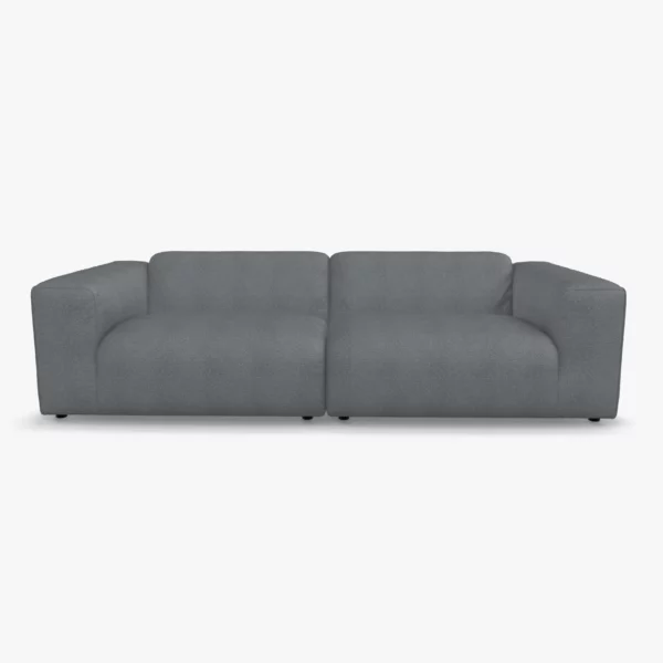 freistil 187 Sofa in der Breite ca. 260 cm im Stoff-Bezug 1052 graphitgrau