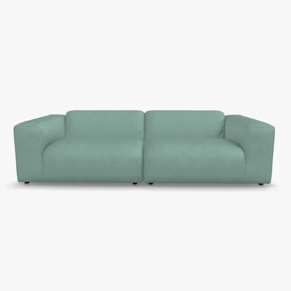 freistil 187 Sofa in der Breite ca. 260 cm im Stoff-Bezug 1053 pastelltuerkis