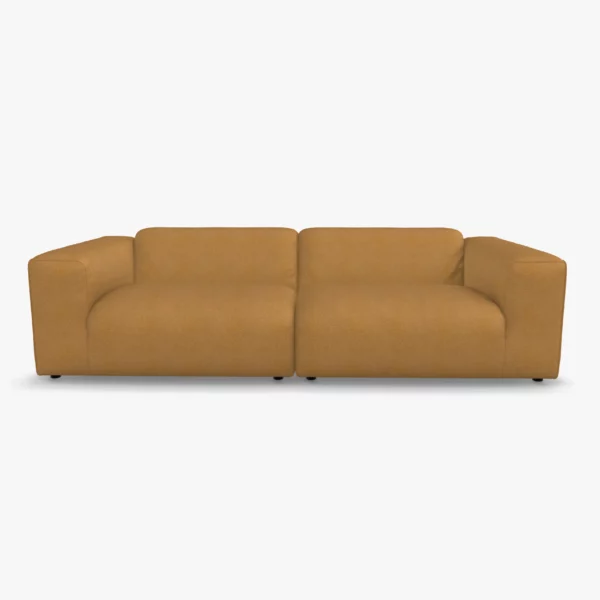 freistil 187 Sofa in der Breite ca. 260 cm im Stoff-Bezug 1058 braunbeige