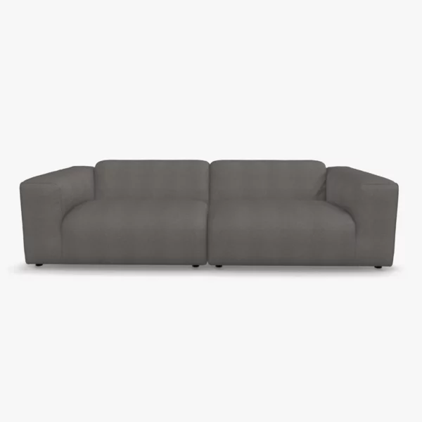 freistil 187 Sofa in der Breite ca. 260 cm im Stoff-Bezug 3041 zeltgrau