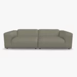 freistil 187 Sofa in der Breite ca. 260 cm im Stoff-Bezug 3044 betongrau