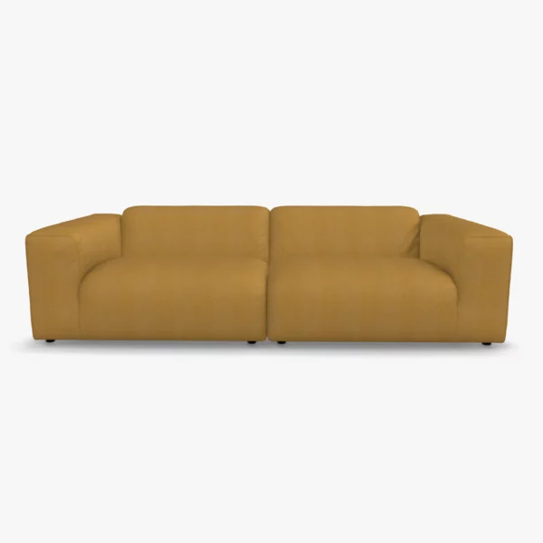 freistil 187 Sofa in der Breite ca. 260 cm im Stoff-Bezug 3045 braunbeige