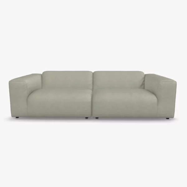 freistil 187 Sofa in der Breite ca. 260 cm im Stoff-Bezug 3046 lichtgrau