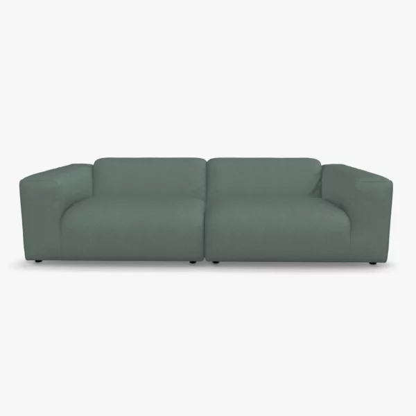 freistil 187 Sofa in der Breite ca. 260 cm im Stoff-Bezug 3048 blaugrau