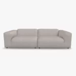 freistil 187 Sofa in der Breite ca. 260 cm im Stoff-Bezug 4020 silbergrau