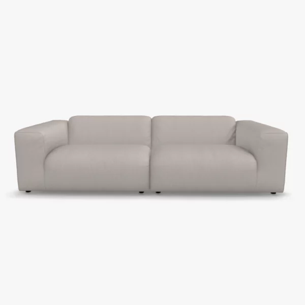 freistil 187 Sofa in der Breite ca. 260 cm im Stoff-Bezug 4020 silbergrau