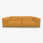 freistil 187 Sofa in der Breite ca. 260 cm im Stoff-Bezug 4027 goldgelb