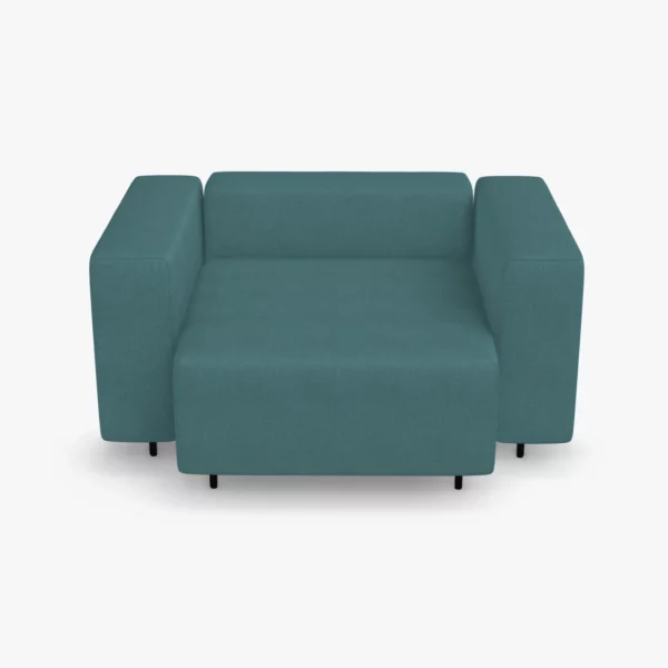 freistil ECHT Lounge-Sessel im Stoff-Bezug 4405 blaugrau