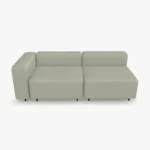 freistil ECHT Sofa Bundle 1 im Stoff-Bezug 2303 achatgrau