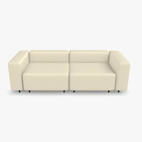 freistil ECHT Sofa Bundle 2 im Stoff-Bezug 2300 cremeweiss