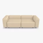 freistil ECHT Sofa Bundle 2 im Stoff-Bezug 2301 hellelfenbein