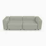 freistil ECHT Sofa Bundle 2 im Stoff-Bezug 2303 achatgrau