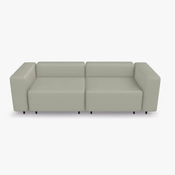 freistil ECHT Sofa Bundle 2 im Stoff-Bezug 2303 achatgrau