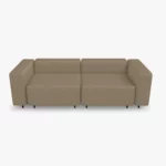 freistil ECHT Sofa Bundle 2 im Stoff-Bezug 2304 olivgrau