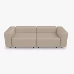 freistil ECHT Sofa Bundle 2 im Stoff-Bezug 4401 telegrau 4