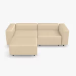 freistil ECHT Sofa Bundle 3 im Stoff-Bezug 2301 hellelfenbein