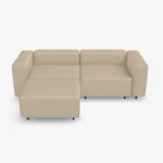 freistil ECHT Sofa Bundle 3 im Stoff-Bezug 2302 weissaluminium