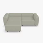 freistil ECHT Sofa Bundle 3 im Stoff-Bezug 2303 achatgrau