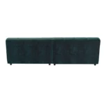 Bretz OCEAN 7 Sofa mit Ottomane UDli-Ure 158 in der Breite ca. 264 cm Bezug 650326 night moss aus der Rueckansicht