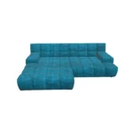 Bretz OCEAN 7 Sofa mit Ottomane UDli-Ure 158 in der Breite ca. 264 cm Bezug 659622 curacao