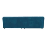 Bretz OCEAN 7 Sofa mit Ottomane UDli-Ure 158 in der Breite ca. 264 cm Bezug 662428 blue hour aus der Rueckansicht