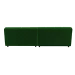 Bretz OCEAN 7 Sofa mit Ottomane UDli-Ure 158 in der Breite ca. 264 cm Bezug 668430 rain forest aus der Rueckansicht