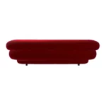 Bretz POOLSIDE Sofa F103 im Bezug 619412 tomato aus der Rueckansicht