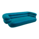 Bretz POOLSIDE Sofa F103 im Bezug 619426 enzianblau