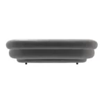 Bretz POOLSIDE Sofa F103 im Bezug 619480 silver nugget aus der Rueckansicht