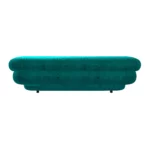 Bretz POOLSIDE Sofa F103 im Bezug 631524 blue drops aus der Rueckansicht