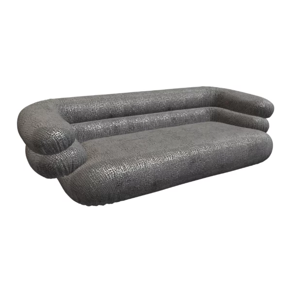 Bretz POOLSIDE Sofa F103 im Bezug 631584 grey drops