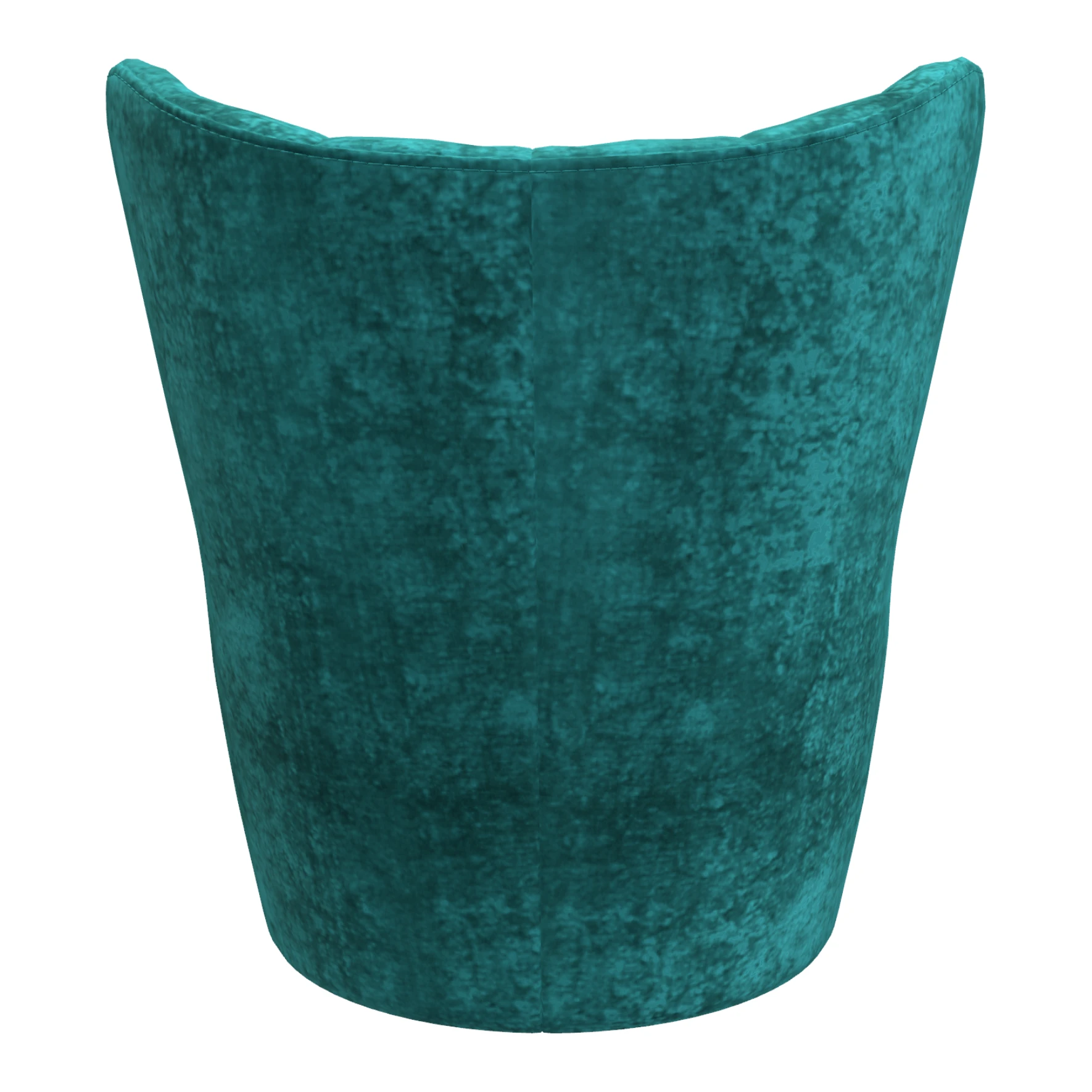 Bretz COCOA ISLAND Sessel im Bezug 641934 dark cyan aus der Rückansicht