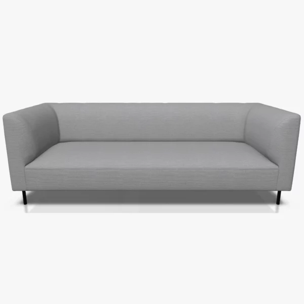 freistil 160 Sofa in der Breite ca. 222 cm im Stoff-Bezug 6542 silbergrau