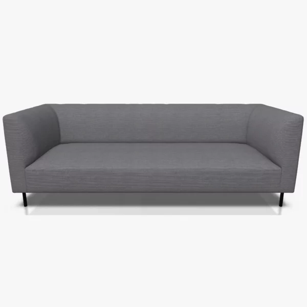 freistil 160 Sofa in der Breite ca. 222 cm im Stoff-Bezug 6543 platingrau